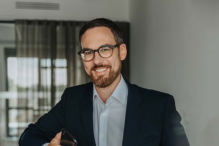 Stefan Mertes Portrait Bonnfinanz Vorstand